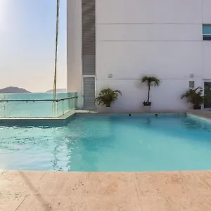  Apartment Departamento En Frente Al Mar Y Alberca Comun. Mexico
